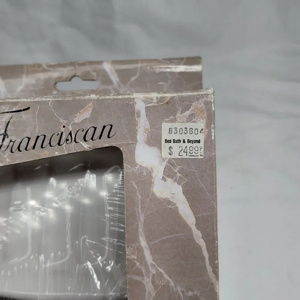 Vintage Gatco Franciscan Soap Holder Chrome Over Solid Brass New In Box NOS